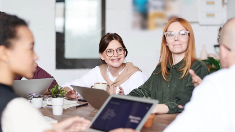 Team Work is the solution strategy for tech agency.